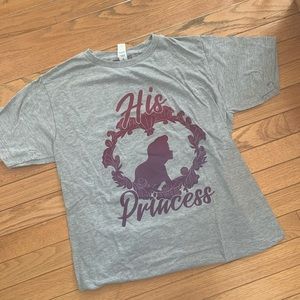 NWOT Disney Little Mermaid “His Princess” Tee